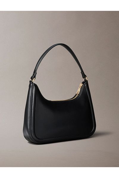 Calvin Klein Women's Bold Ck Logo Small Black Shoulder Bag Lv04F3230G-Ub1