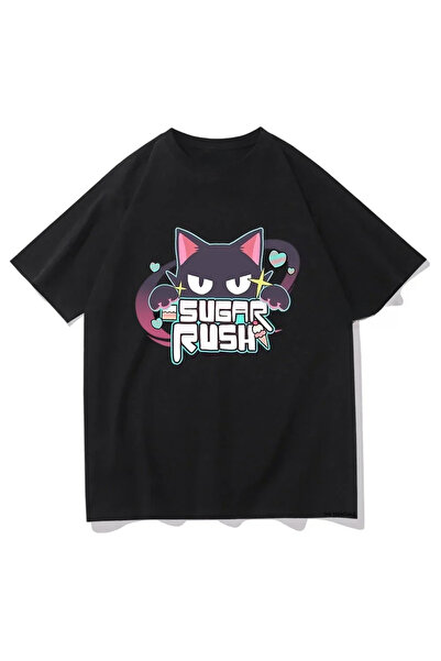 Tarzsokak ملابس أنيمي سوداء وزرقاء من Archive Candy Rush مضحكة للجنسين ملابس ...