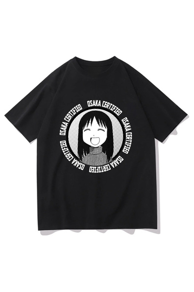 Tarzsokak تي شيرت أسود معتمد من أوساكا Harajuku Kawaii Ayumu تي شيرت ساخن للج...