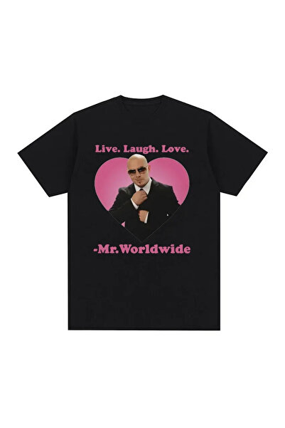 Tarzsokak Black Live Laugh Love Around The World Pitbull Hip Hop Retro Unisex...