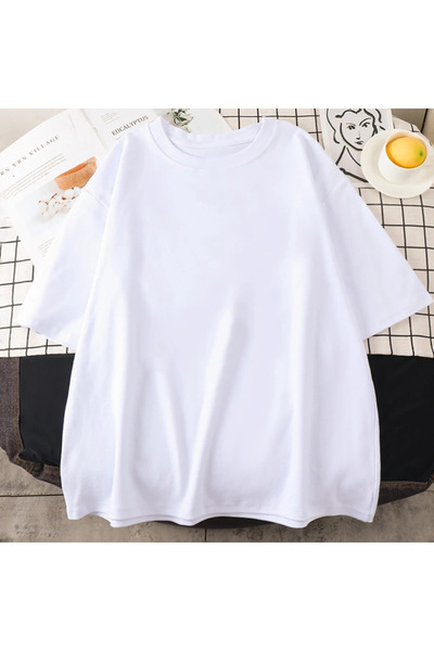 Tarzsokak Suc de portocale albe Kawaii Anime Harajuku Tricou imprimat cu dese...