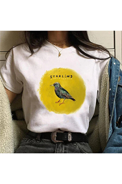 Tarzsokak Topuri Harajuku cu imprimeu distractiv de vară cu porcușor de Guine...