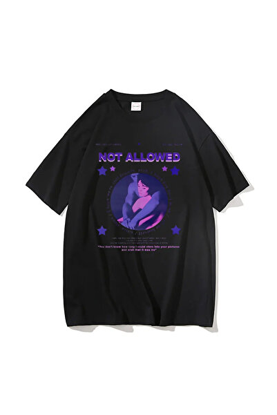 Tarzsokak Черна телевизионна тениска, унисекс, френски дебютен албум, подарък...