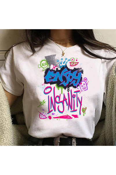 Tarzsokak Beli Jinx Arcane Monkey Anime Cosplay Majice Unisex Grunge Estetski Ka
