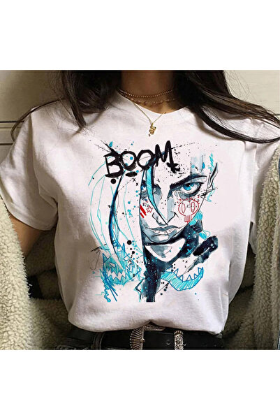 Tarzsokak Tricouri Cosplay Anime Jinx Arcane Monkey Alb, Unisex, Estetică Gru...