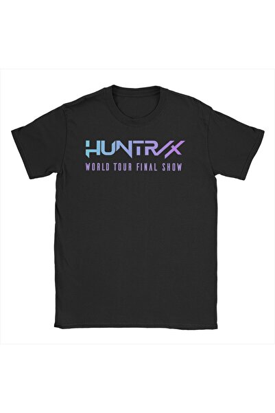 Tarzsokak Negru Rujinu KPDH Jinu Demon Hunter Tricouri Kpop Huntrix T Crewne