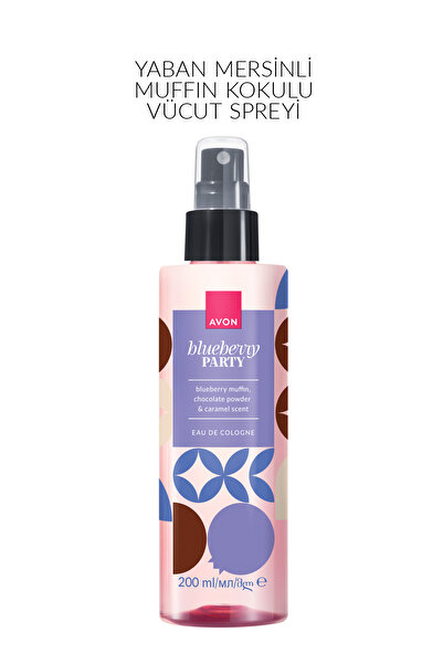 AVON Blueberry Party Kolonya Edc 200 Ml.
