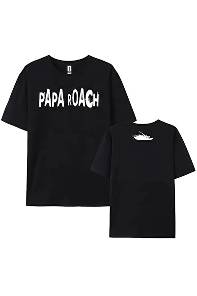 Tarzsokak Μαύρα καλοκαιρινά μπλουζάκια PAPA ROACH για τους λάτρεις των γραφικ...
