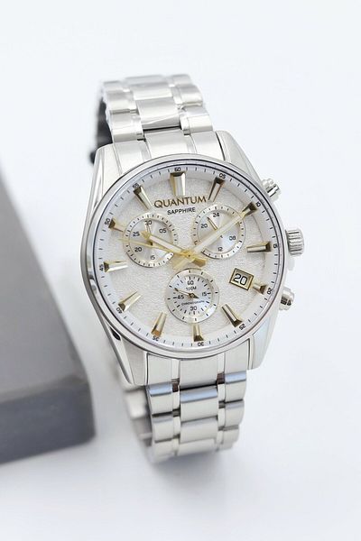 Quantum Sapphire Glass Steel Cord Men Wrist Watch Asw123-I1997Q
