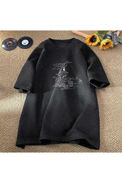 Tarzsokak Μαύρο διασκεδαστικό σχέδιο με στρογγυλή λαιμόκοψη Harajuku Street C...