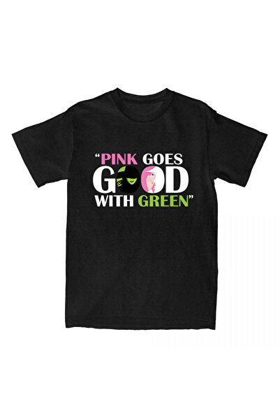 Tarzsokak Negru și roz se potrivesc cu verde, filme fantastice, imprimeu Wick...