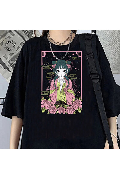 Tarzsokak Μαύρο Κουσουρίγια Χίτοριγκοτο Μαομάο Καβάι Μπλουζάκι Καρικατούρας Ά...