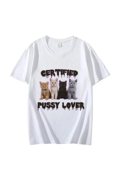 Tarzsokak Λευκό Αστείο Πιστοποιημένο Σχέδιο για λάτρεις της γάτας με γραφικά ...