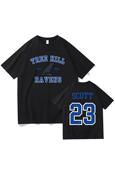 Tarzsokak Black Scott 23 TREE HILL RAVENS vară pentru bărbați/adolescenți îna...