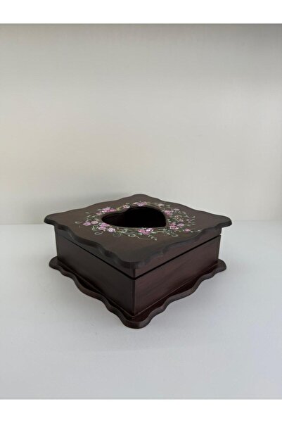 LARTEWOOD Peçetelik, Ahşap Hediyelik Dekoratif El Yapımı Peçetelik