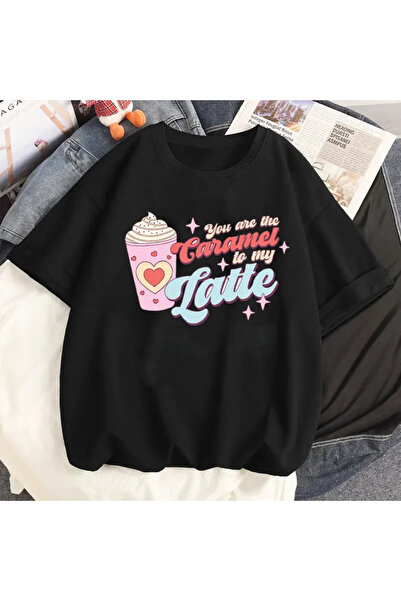 Tarzsokak Tricou cu grafică cu pisică drăguță și desene animate negre, imprim...