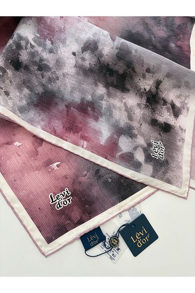 Levidor Twill Silk Scarf 100% Silk