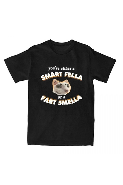 Tarzsokak تي شيرت أسود مضحك Meme Sen الذكي أو Osuruk Smella Tee Novelty Y