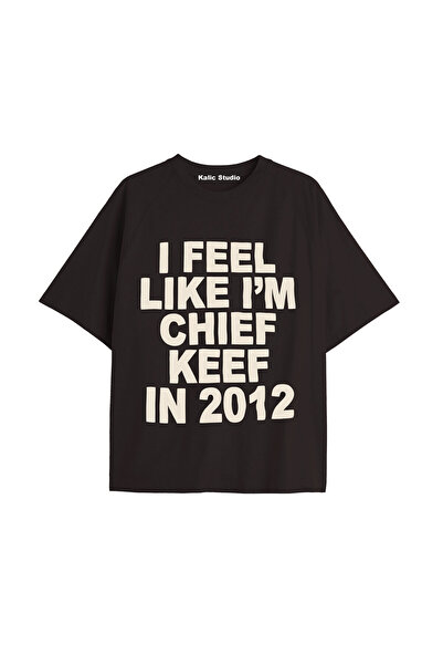 Kalic Studio تيشيرت للجنسين مكتوب عليه "أشعر وكأنني تشيف كيف" لعام 2012