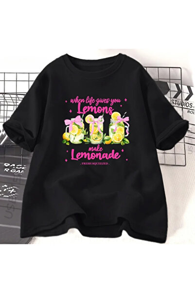 Tarzsokak When Life Gives You Lemons, Make Funny Lemonade Printed Vintage Yuvar