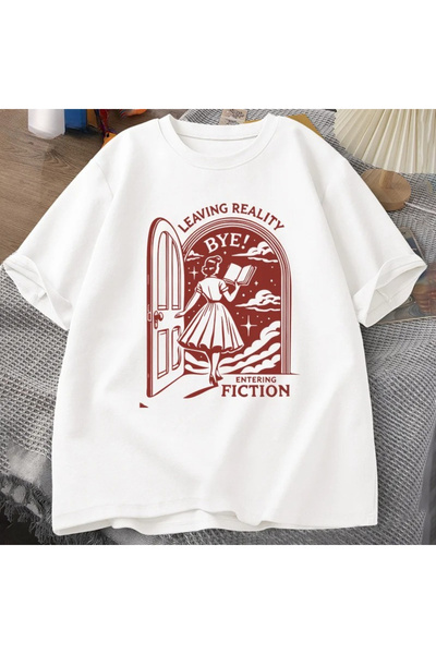 Tarzsokak Beyaz an vintage eğlenceli kitap sevgilisi okuma streetwear grafik vi