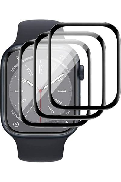 Shopi MUNTAQI 3-Pack Screen Protector for Apple Watch Series 8 45mm