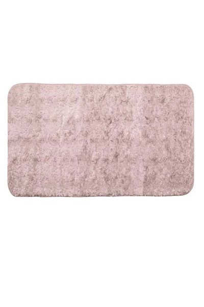 TOPI TOY Fluffy rug, dusty pink, imitation fur, 130 x 90 cm
