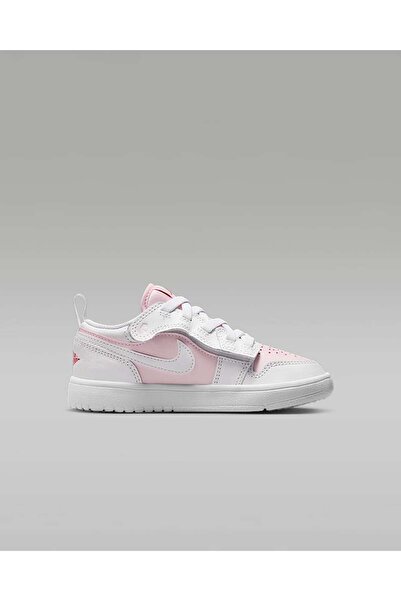 Nike Jordan 1 Low Alt Kids Sneaker / Lastik Bağcıklı Cırtlı Kız Çocuk Ayakkabısı ( Blue Sport)