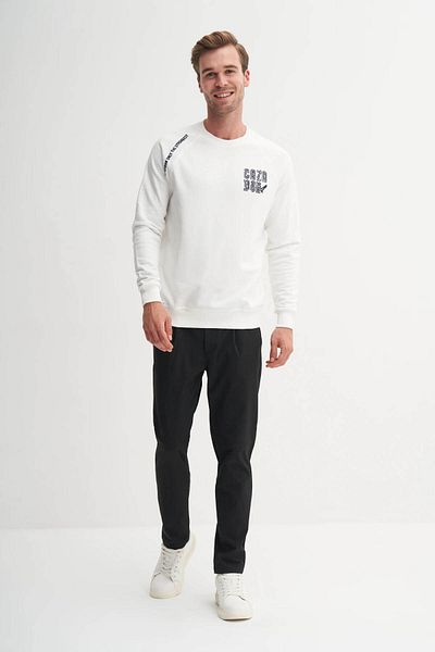 Cazador Ecru Men's Sweatshirt 53320