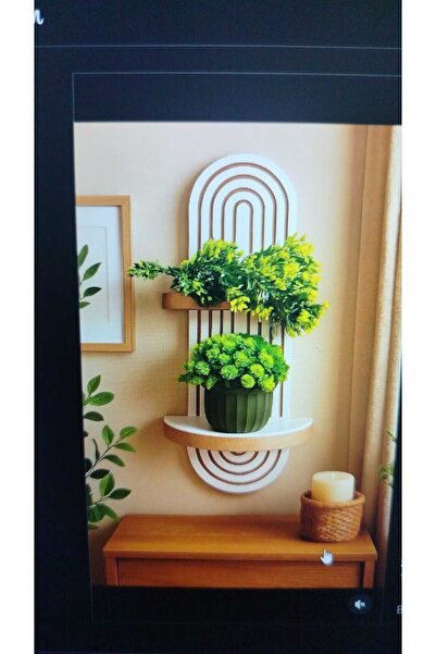 Y&A KIRAASYON DEKORATİF DUVAR RAFI BALKON RAFI ANTRE RAFI