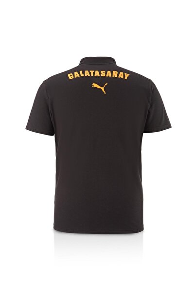 Galatasaray Γνήσιο μπλουζάκι προπόνησης με λαιμόκοψη Polo με άδεια χρήσης, με στάμπα Gs Lion, σε ξύλινο κουτί