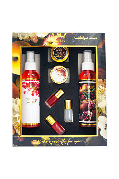 HAMIL ALMUSK Fruit Set of Musk 7 Pieces Pomegranate