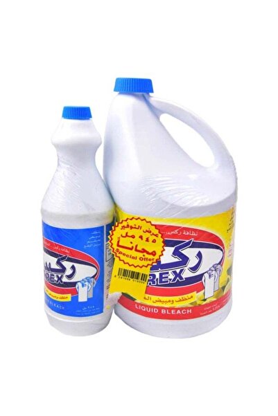 REX Liquid Bleach Lemon Scented, 3.78 Liter