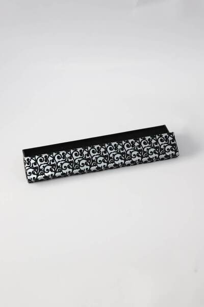 DEKOR ARTT KADİFE DESENLİ KARTON BİLEKLİK TESBİH KUTUSU 24'LÜ PAKET