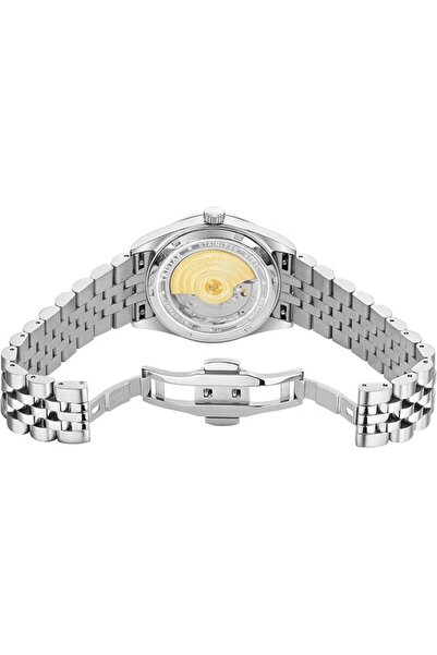 Tristar BA Series Automatic Stainless Steel Band Day-Date Display Watch