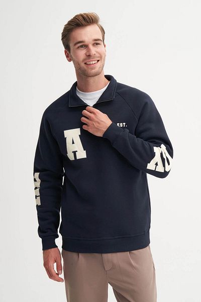 Cazador Navy Blue Men's Sweatshirt 53860