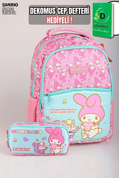 MY MELODY New Season Licensed with Dekomus My Melody&Best Friends "Melopink Collection" School and Pen Bag