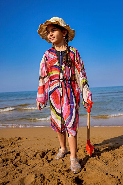 Marina Light Patterned Kimono for Girls – Cp2507