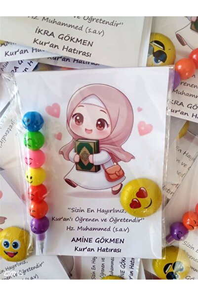 hediyeall FARKLI AVM Kur'an Kursu Hediyesi, Kur'an Okuyorum Hatırası Kalem ve...