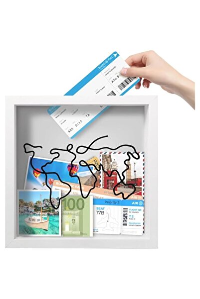 Generic صندوق ظلال أرشيف مغامرات السفر من تزوييق للذكريات، تذكرة سفر للحفلات ...