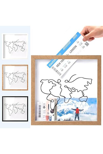 Generic صندوق أرشيف المغامرات، صندوق مجموعة السفر، صندوق ظلال التذاكر، إطار ا...