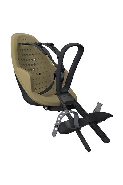 Thule Scaun pentru copii, Yepp 2 Mini Fennel Tan Front mounted, cu montare pe bicicleta in fata