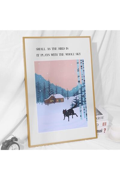 Generic إطار صور LZYMLG A3 مقاس 29.7 × 42 سم، إطارات صور معدنية رفيعة الحواف ...