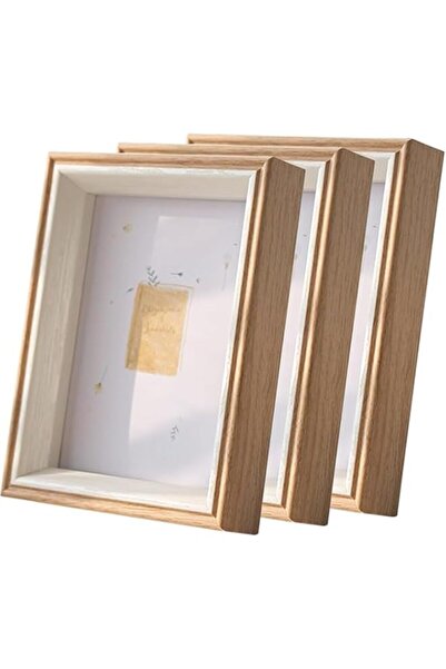 Generic Brand 3 Pcs 4x6 inch Portrait Photo Frames with Vertical/Horizontal A...