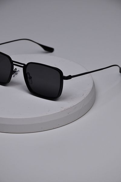 LOOKUP NEW Men's Uv400 Protected Square Steel Stainless Tarnish Metal Sunglasses