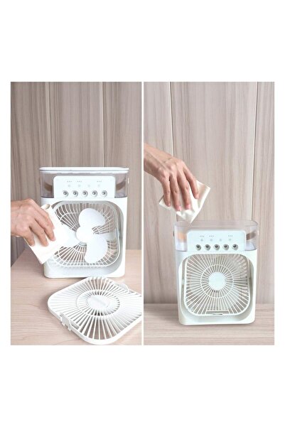 Toptancı Amca Avec AV-F170 Su Spreyli Taşınabilir USB Fan Vantilatör Soğutuculu