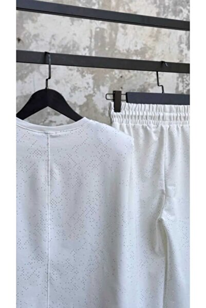 NÜANS MODA Padded Sparkling Tracksuit Set