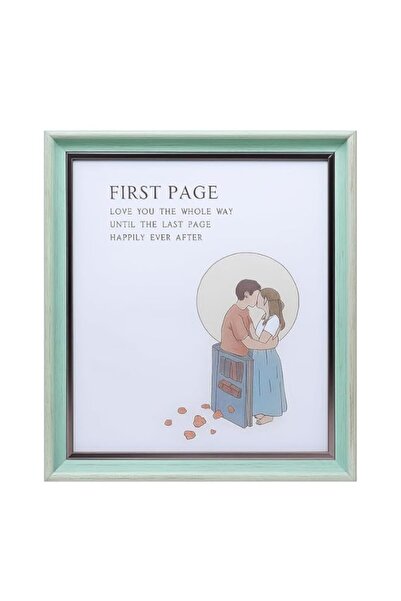 Generic Brand Fitto Wooden Photo Frame with Olive Green Border, 5x7 Inch, Dec...