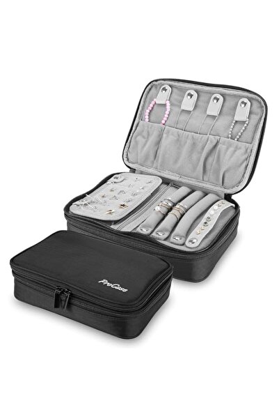 Generic Brand ProCase Travel Jewelry Case Organizer Bag, Soft Padded Jewelry ...
