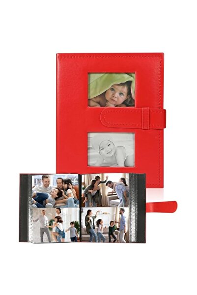 Generic Brand Extra Large 4x6 Leather Photo Album with 200 Pockets & 2 Front ...